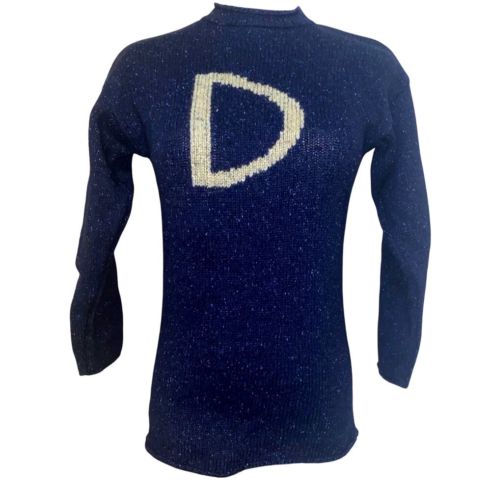 Wizarding World of Harry Potter Universal Studios Wool D Sweater Blue Adult XS